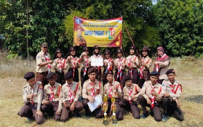 SMP Negeri 4 Sewon dan SMP Negeri 1 Sewon Sabet Piala Ketua DPRD Bantul di LT II Pramuka Penggalang 2026