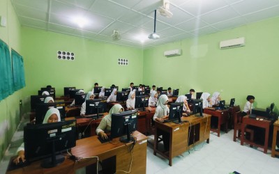 SMP Negeri 4 Sewon Selesaikan Try Out TKAD MKKS II, Persiapan Intensif Menuju Ujian