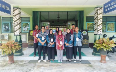 TKA SMP Negeri 4 Sewon Berjalan Lancar, Kegiatan Dipantau Langsung via Zoom hingga Pusat