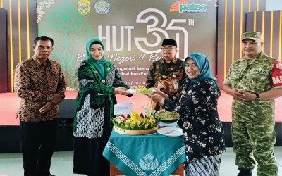 Meriah! Puncak Peringatan HUT ke-31 SMP Negeri 4 sewon dengan Rangkaian Kegiatan Inspiratif hingga Pagelaran Kethoprak