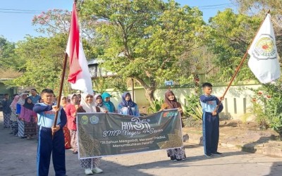 Semarak HUT ke-31 SMP Negeri 4 Sewon: Karnaval, Aksi Sosial, dan Kompetisi Antarkelas